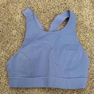Lululemon Women's Blue Racerback Sports Bra